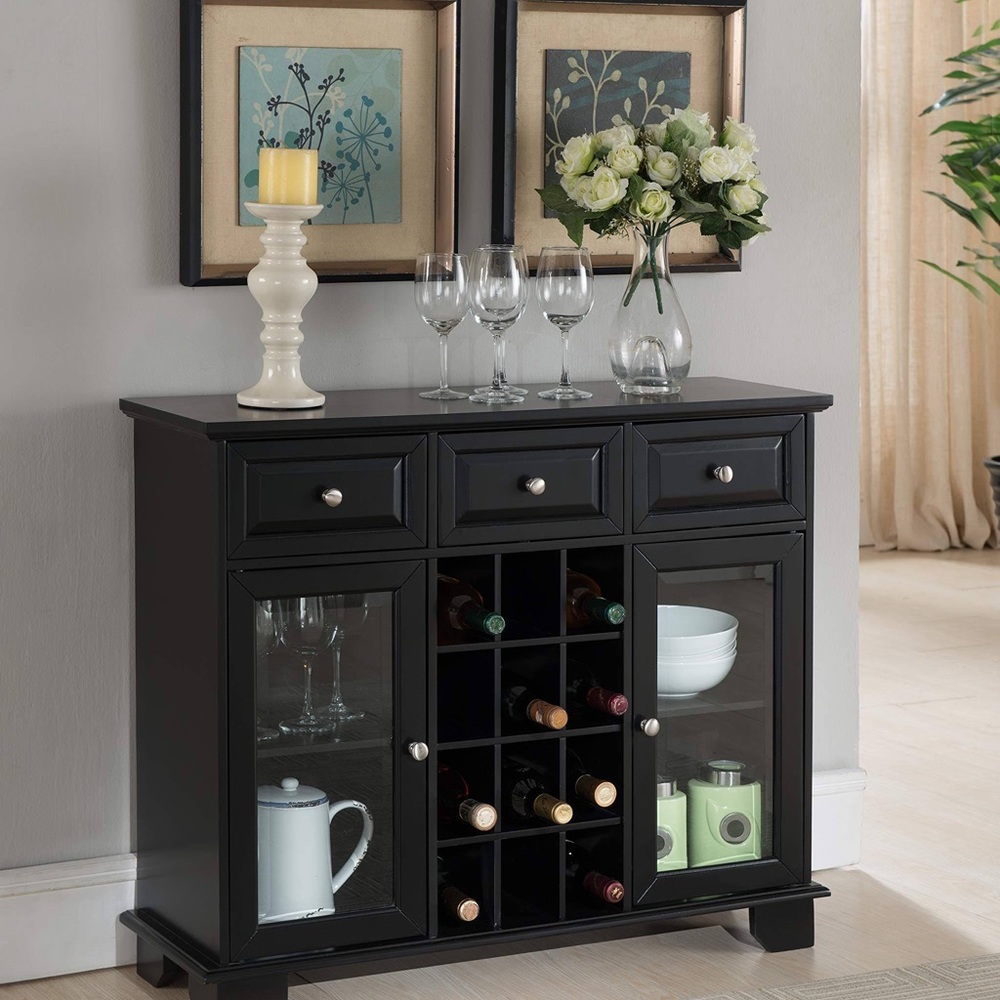 Buffet Server Wine Rack Table - - Picture 6 of 6